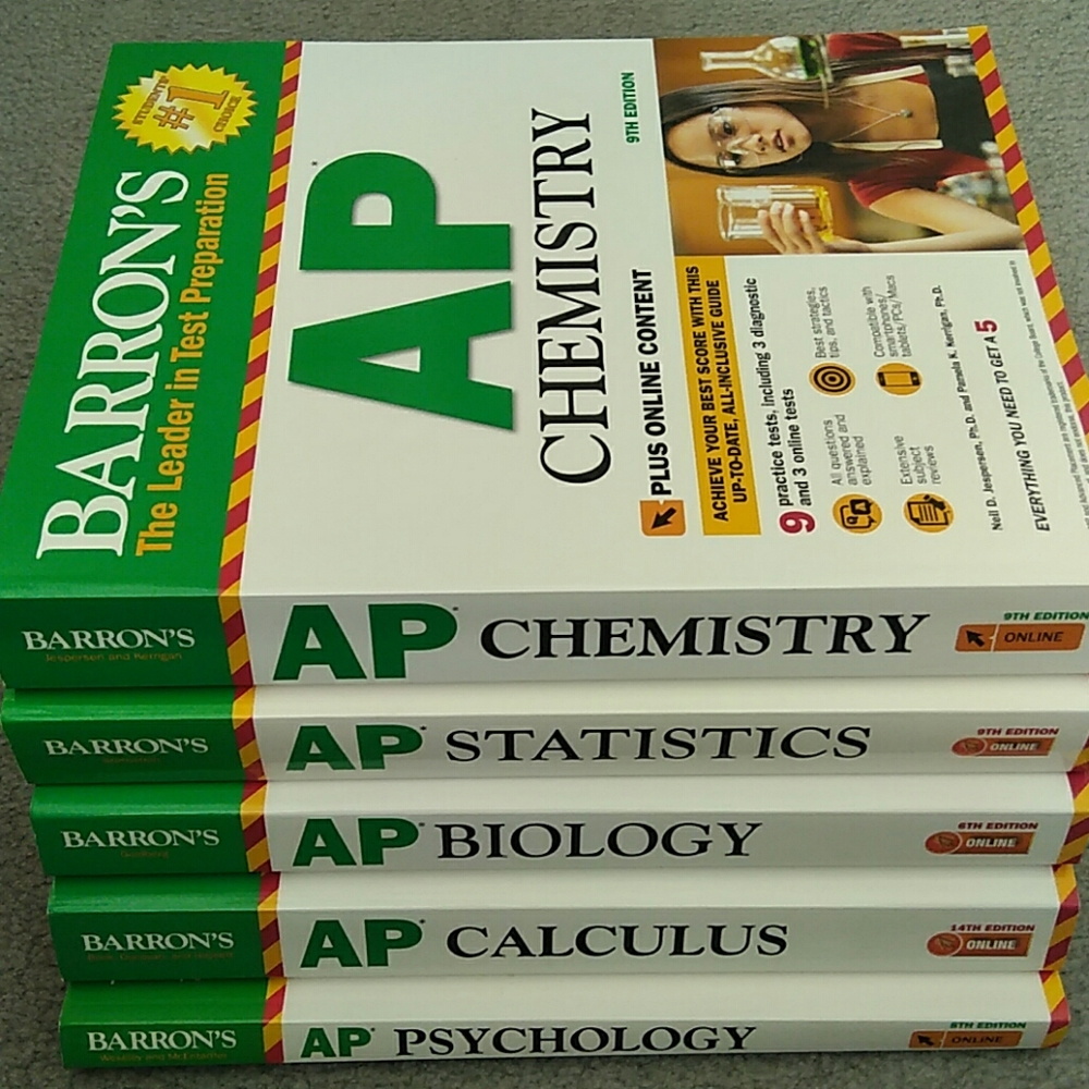 Barron's AP prep books + more